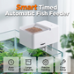 📢📢40% OFF !! ⏰ Auto Fish Feeder – Built-in Timer, Perfect for Busy Owners | Up to 30 Days 🗓️