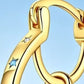 📢📢33% OFF !! ⏰Celestial Double Layer Hoop Earrings
