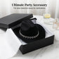📢📢30% OFF !! ⏰Women's Rhinestone Heart Cowboy Hat Elegant French Jazz Fedora