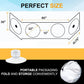 📢📢50% OFF !! ⏰Truck Windshield Sunshade with UV Protection – Heavy-duty & heat-reflective – Fits large windshields, reduces interior heat – protects dash & seats, foldable storage 🛡️