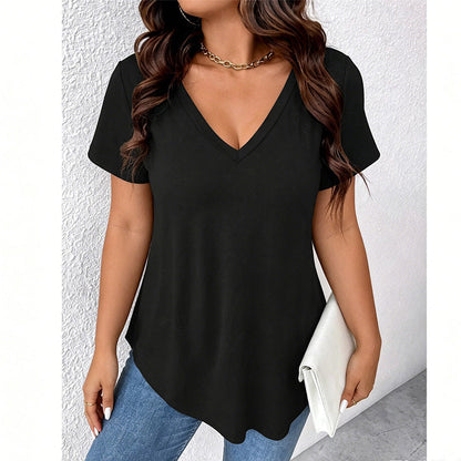 🌸 50% OFF NOW! 🌸 Women's Casual V-Neck Short Sleeve T-Shirt