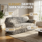📢📢40% OFF !! ⏰High-Stretch Sofa Slipcover – Ruffled Hem & Full Protection