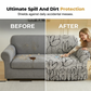 📢📢40% OFF !! ⏰High-Stretch Sofa Slipcover – Ruffled Hem & Full Protection