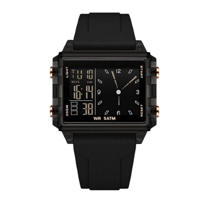 ⌚ 50% OFF NOW! 💥 Water-Resistant Transparent Digital Watch – 50M, luminous display & hybrid design – Perfect for sports & daily wear ✨