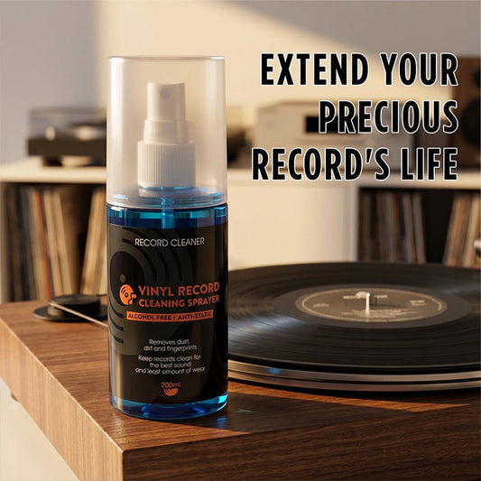 📢📢50% OFF !! ⏰Anti-Static Vinyl Record Cleaning Spray