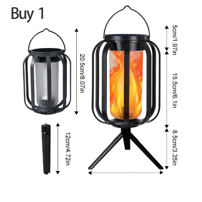 📢📢30% OFF !!⏰Solar Flickering Flame Lantern