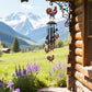 Vintage Metal Memorial Wind Chimes for Garden