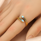 ⏳Buy 1 Get 1 Free⏰Vintage Adjustable Open Ring with Teardrop Glowing Zircon💧💍