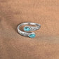 ⏳Buy 1 Get 1 Free⏰Vintage Adjustable Open Ring with Teardrop Glowing Zircon💧💍