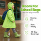 🐸 50% OFF! Kids Frog-Style Rain Poncho ☔– Waterproof, Lightweight & Backpack-Friendly