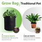 📢📢40% OFF !! ⏰Thickened Grow Bag with Handle