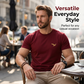 📢📢40% OFF !! ⏰Men's Classic Slim Fit Crew Neck T-Shirt
