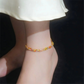 Retro Crossover Twisted Multicolor Zircon Adjustable Bracelet for Women