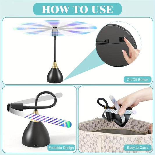 🌀 60% OFF! Smart Fly Repellent Fan – USB/battery powered, silent, portable – bug-free zone anywhere. 🏡✅