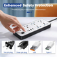 📢📢50% OFF !! ⏰Multi-Outlet Power Strip with Extension Cord