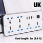 📢📢50% OFF !! ⏰Multi-Outlet Power Strip with Extension Cord