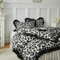 ⏳Limited-time 50% off⏰Leopard Print Ruffled Duvet Cover Set🛌