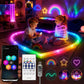 📢📢50% OFF !! ⏰Dragon Scale Woven LED Neon Rope Light