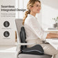 🪑 50% OFF NOW! ✨ Ergonomic Memory Foam Seat Cushion – With back support, pressure-relieving & versatile – All-day comfort for office, car & home 🌿