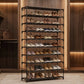 👟 50% OFF! 🏠 10-Tier Shoe Rack – Space-saving, large capacity & side hooks ✨