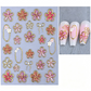 📢📢Buy 1 Get 1 Free !! ⏰5D Floral Nail Stickers