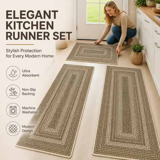 📢📢40% OFF !! ⏰Elegant Woven Runner Rug