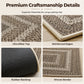 📢📢40% OFF !! ⏰Elegant Woven Runner Rug