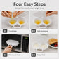 🍳📢📢BUY 1 GET 1 FREE  !! ⏰ Dual Cavity Microwave Egg Poacher – Quick Oil-Free Cooking, Food-Grade PP & Versatile Kitchen Essential 💫