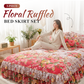 ⏳Limited-time 50% off⏰3-Piece Floral Ruffled Bed Skirt Set🌸🛏️
