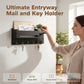 📢📢40% OFF !! ⏰Wall-Mounted Mail and Key Holder with Shelf