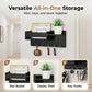 📢📢40% OFF !! ⏰Wall-Mounted Mail and Key Holder with Shelf