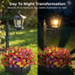📢📢50% OFF !! ⏰Outdoor Solar Garden Light with Planter Base