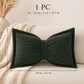 📢📢50% OFF !!⏰Soft Chenille Bow-Shaped Throw Pillow