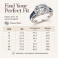 📢📢50% OFF !! ⏰Elegant Cubic Zirconia Cocktail Ring