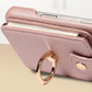 📢📢40% OFF !! ⏰ Crossbody Wallet Phone Case – RFID Blocking, Accordion Card Slot & Detachable Strap – Litchi Pattern PU Leather ✨