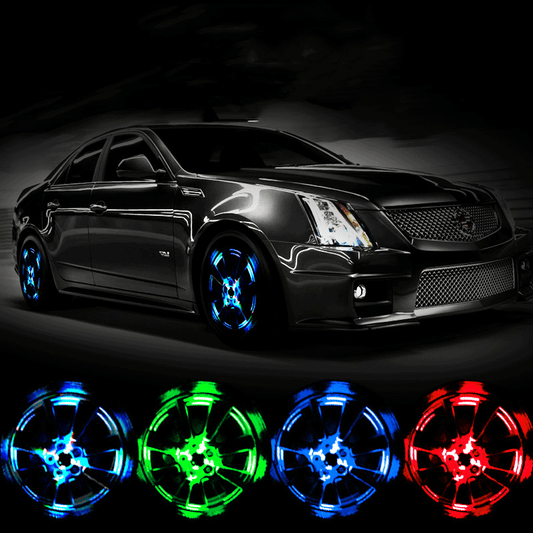 📢📢40% OFF !! ⏰ Turn Heads & Stay Safe – Weatherproof LED Tyre Lights with Long Battery Life