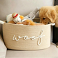 🧺 50% OFF NOW! 🐾 Hand-Woven Pet Toy Storage Basket – Natural material, durable & stylish – Keeps toys tidy & easily accessible 🧸