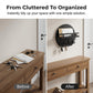 📢📢50% OFF !!⏰Wall Mount Key Holder with Shelf & Hooks