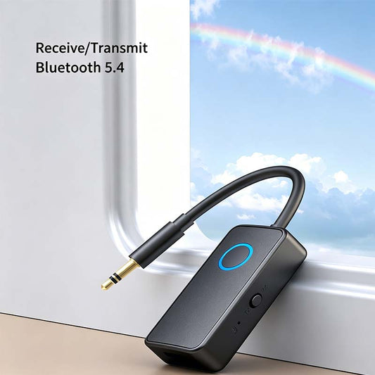 🔊35% OFF! 🎵 Bluetooth 5.4 Receiver – Transmitter & receiver, universal & low-latency ✨