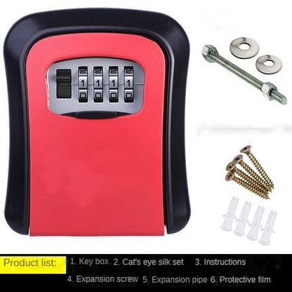 🔐 LIMITED‑TIME 50% OFF! 💐 Wall‑Mounted 4‑Digit Key Safe Box – Heavy‑Duty, Weather‑Resistant ✨