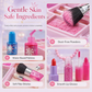 📢📢40% OFF !! ⏰ Washable Princess Makeup Set – Non‑irritating, trays & portable case 🎀