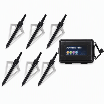 ⏳🔥LIMITED-TIME 50% OFF! ⏰6/12 Piece Emerald Archery Arrows Set with Storage Box Universal for Recurve and Compound Bows🏹