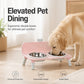 📢📢50% OFF !! ⏰Elevated Detachable Pet Double Bowls
