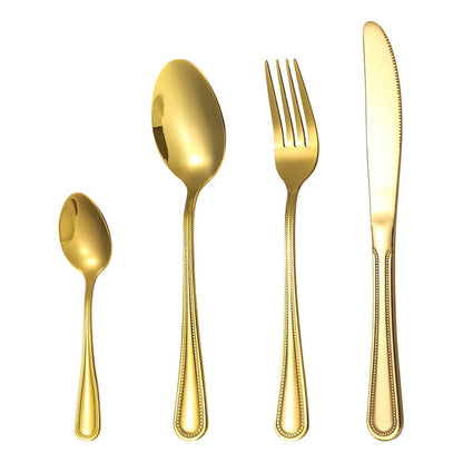 📢📢50% OFF !! ⏰4-Piece Stainless Steel Flatware Set