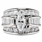 📢📢40% OFF !! ⏰Plated Cubic Zirconia Engagement Ring Fashion Jewelry