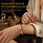 📢📢40% OFF !! ⏰18K Vacuum Plated Titanium Steel Bangle – Radiant Mirror-Like Finish, Intricate Engraved Lettering & Tarnish-Free Premium Steel – Hypoallergenic Elegance for Daily Wear 💛