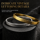 📢📢40% OFF !! ⏰18K Vacuum Plated Titanium Steel Bangle – Radiant Mirror-Like Finish, Intricate Engraved Lettering & Tarnish-Free Premium Steel – Hypoallergenic Elegance for Daily Wear 💛