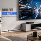 📢📢50% OFF !! ⏰Cat8 Flat Ethernet Cable 40Gbps Shielded Black Braided Network Cord with Oxygen-Free Copper and Blue Connectors