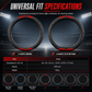 📢📢40% OFF !! ⏰Universal Non Slip Car Steering Wheel Cover Sporty Soccer Honeycomb Texture Steering Wheel Protector