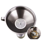 📢📢50% OFF !! ⏰ Stainless Steel Filter Funnel – Kitchen & Lab Multi-Use ✨
